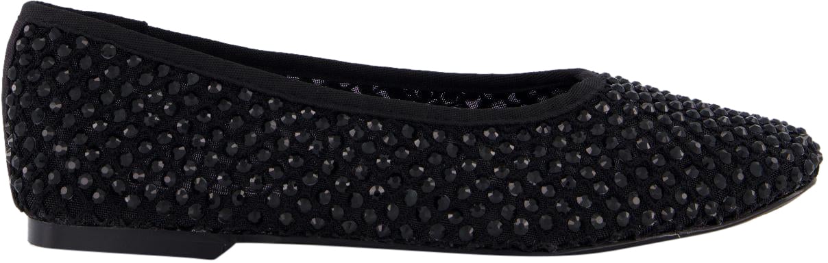 Steve Madden Dames Marli Ballerina Zwart Zwart