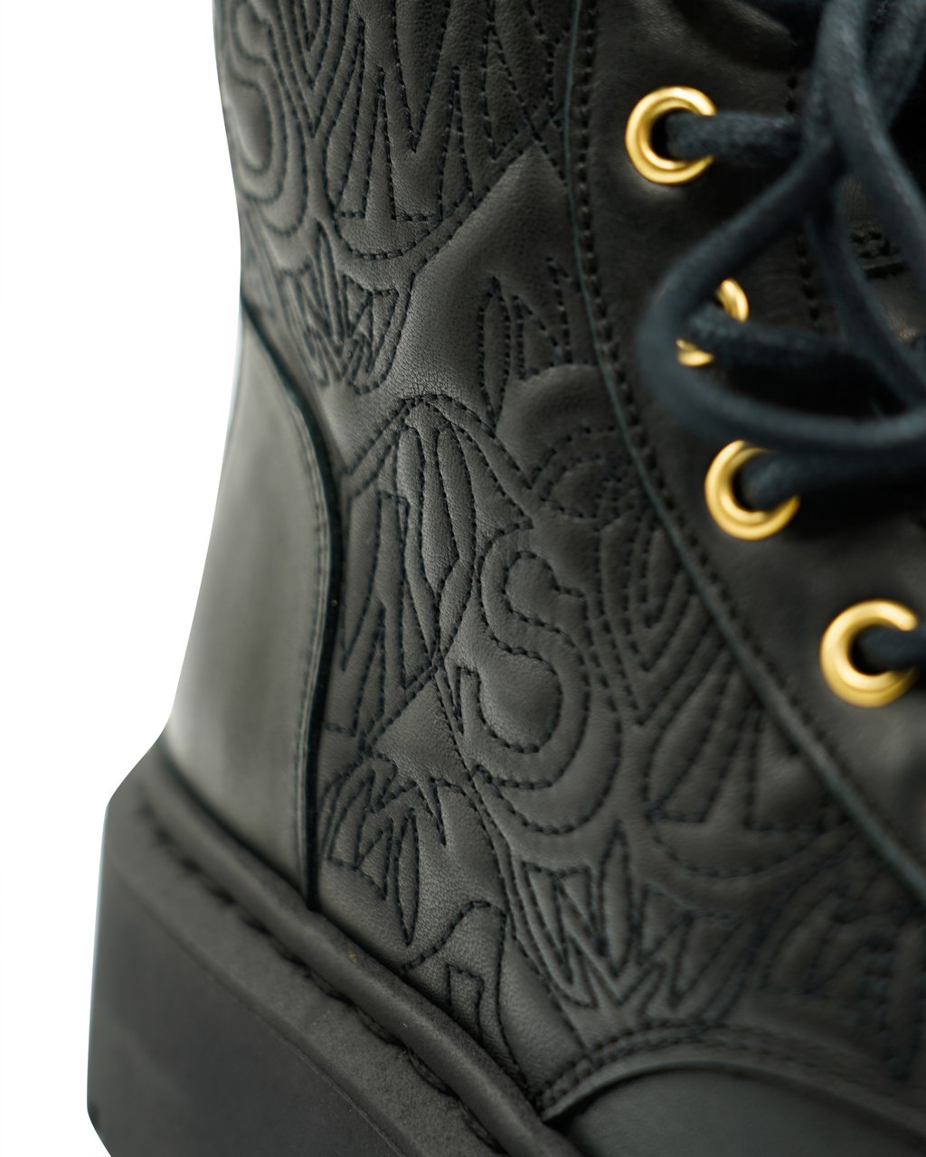 Steve Madden Grazier Biker Laars Black Zwart