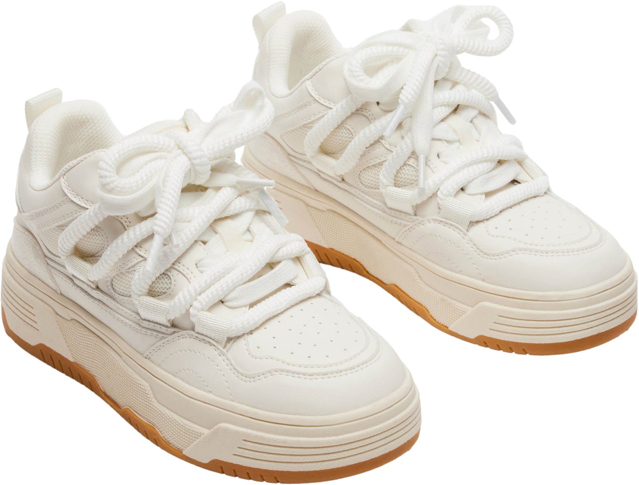 Steve Madden Boomer Sneakers Wit