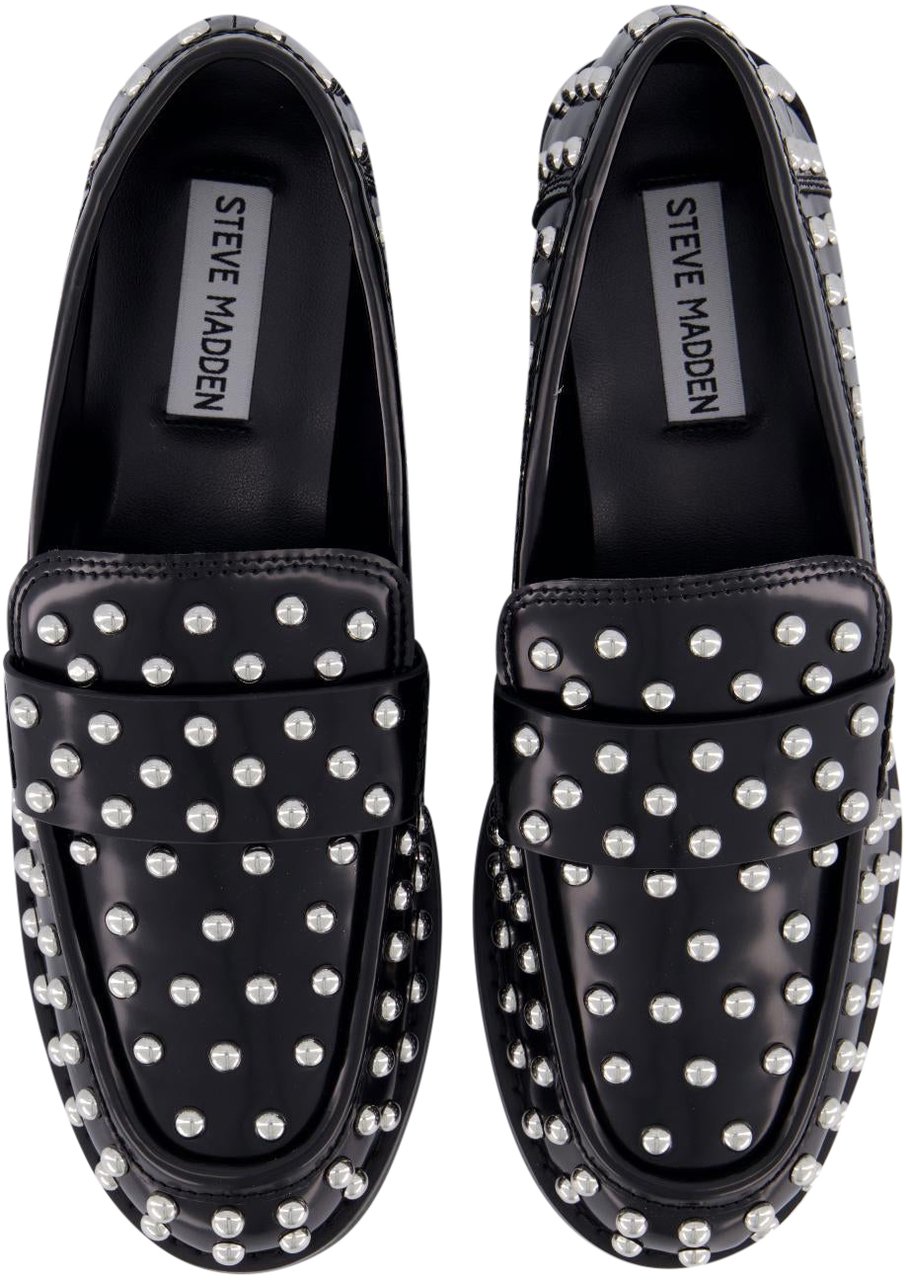 Steve Madden Dames Bequest Loafer Zwart Zwart