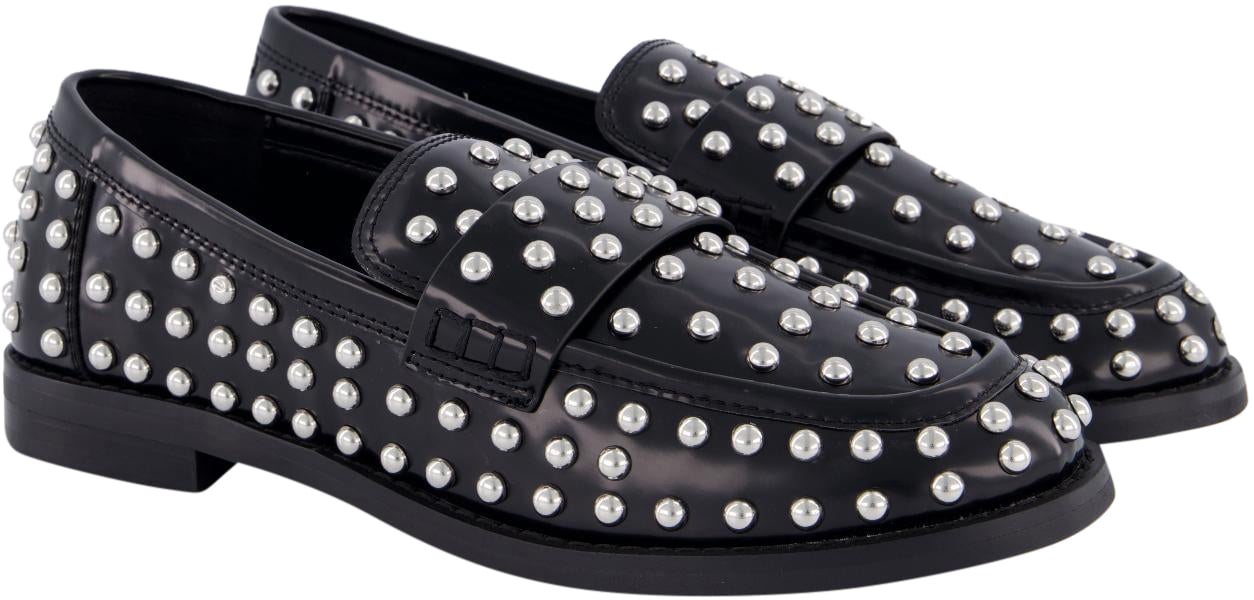 Steve Madden Dames Bequest Loafer Zwart Zwart