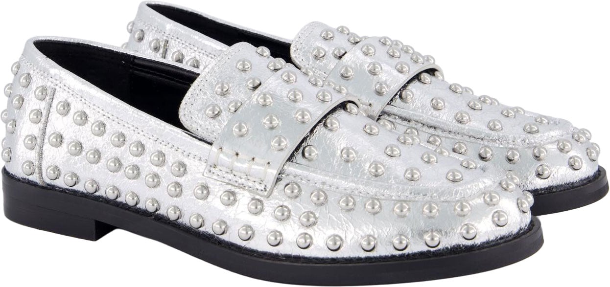Steve Madden Dames Bequest Loafers Metallic
