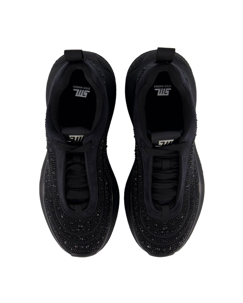 Steve Madden Dames Flash 2R Sneaker Zwart