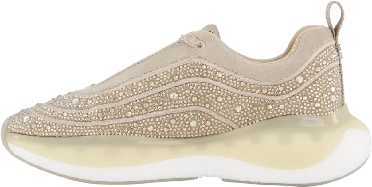 Steve Madden Dames Flash 2R Sneaker Roze/Beige Roze