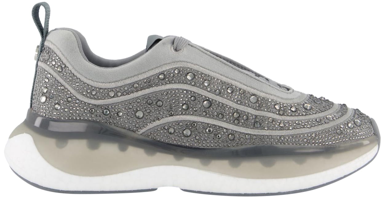 Steve Madden Dames Flash 2R Sneaker Grijs Grijs