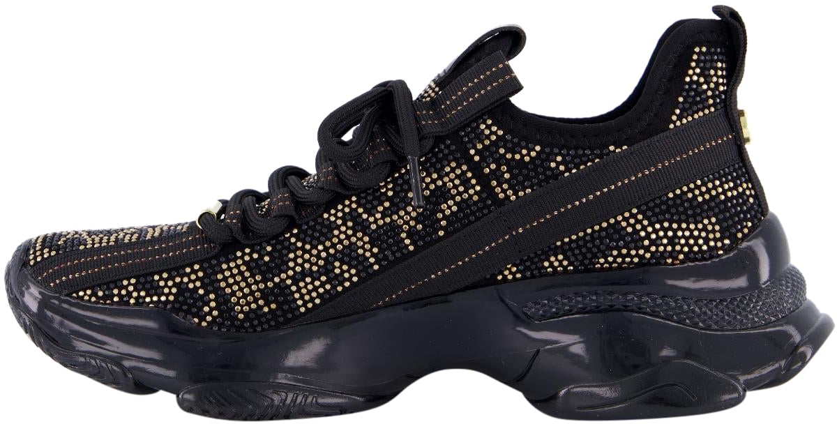 Steve Madden Dames Maxilla-S Sneaker Zwart Zwart