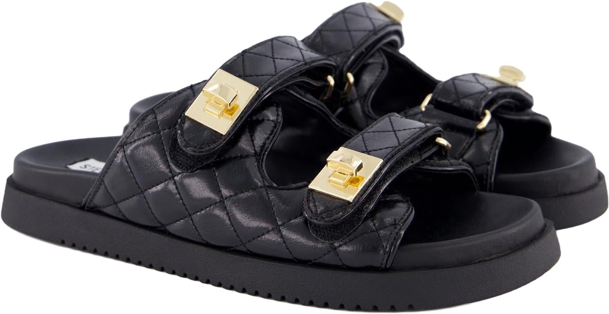 Steve Madden Dames Schmona Slipper Zwart Zwart