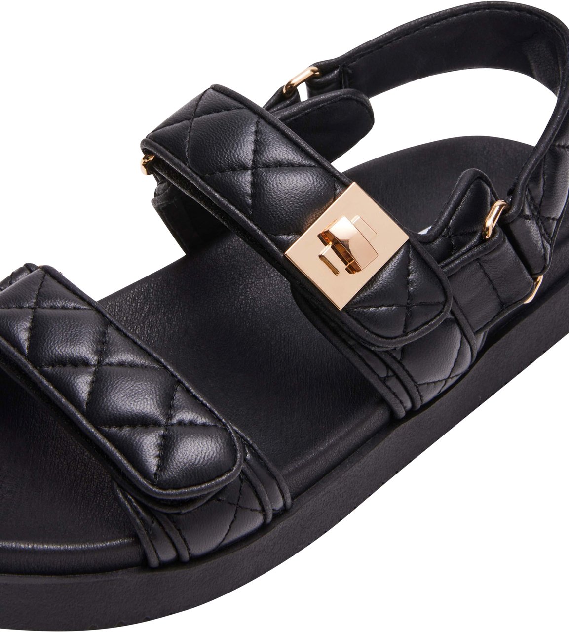Steve Madden Mona-Q Sandalen Zwart