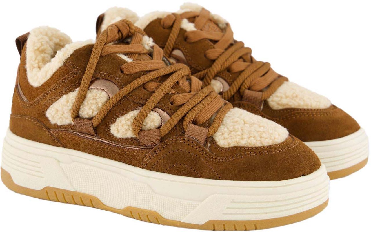 Steve Madden Dames Boomer-F Sneaker Bruin Bruin