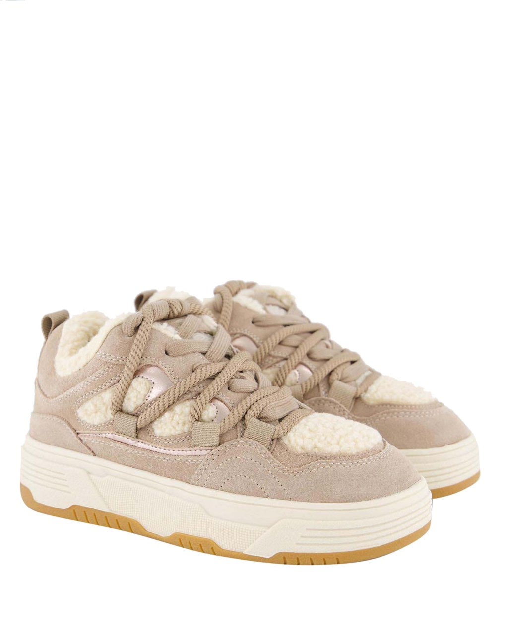 Steve Madden Dames Boomer-F Sneaker Beige Beige