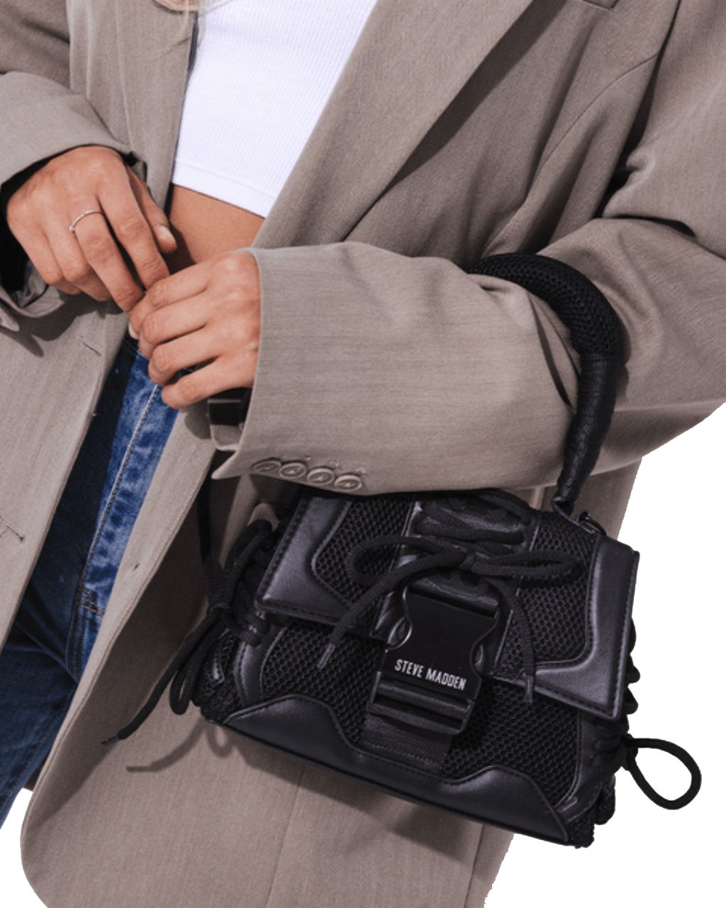 Steve Madden Bdiego Crossbody Zwart