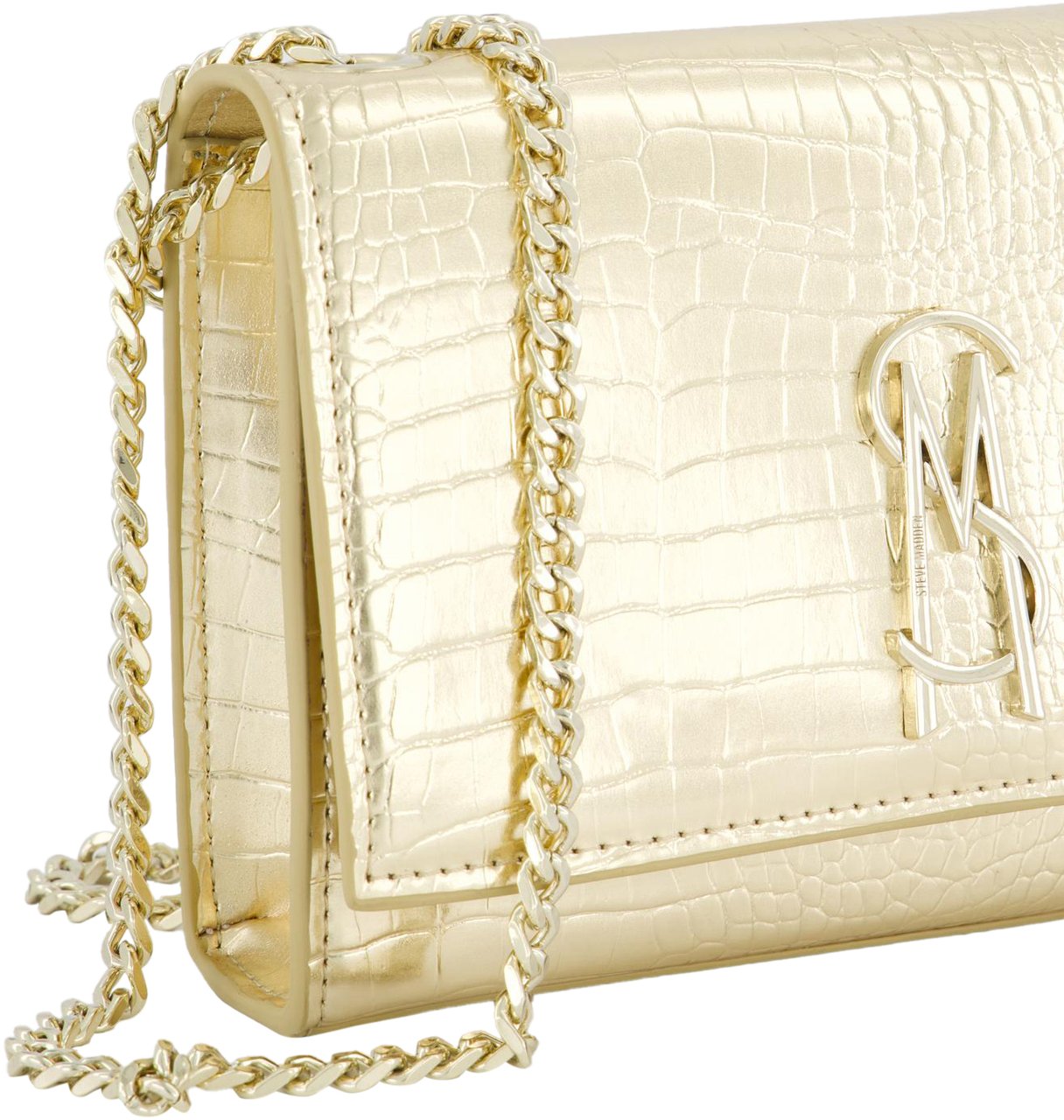 Steve Madden Dames Bramone Tas Goud Metallic Metallic