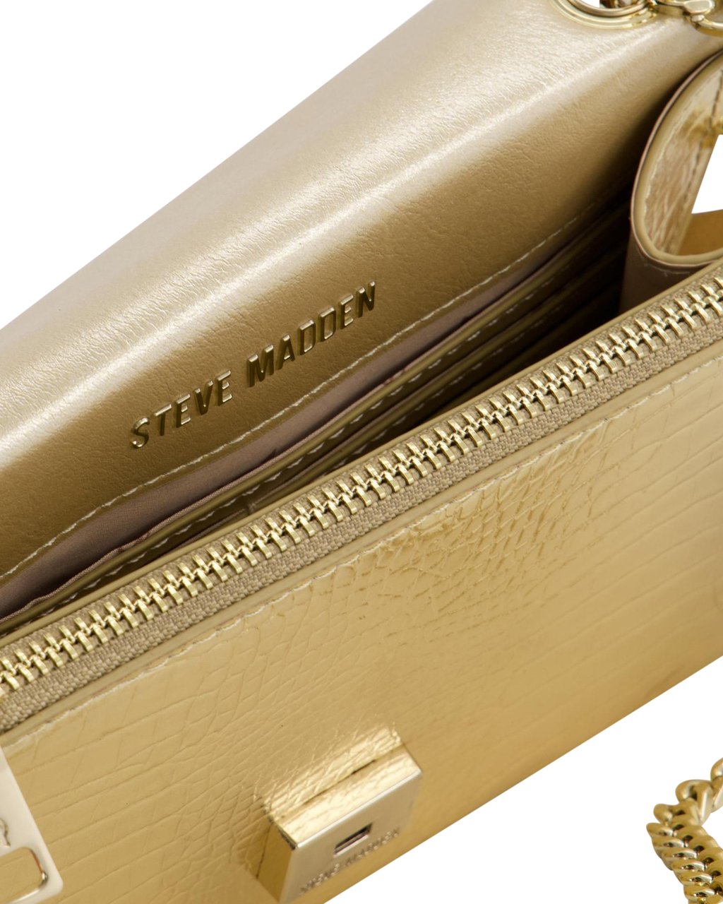 Steve Madden Dames Bramone Tas Goud Metallic Metallic