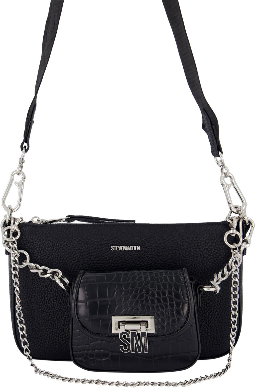 Steve Madden Dames Bnaim Crossbody bag Zwart