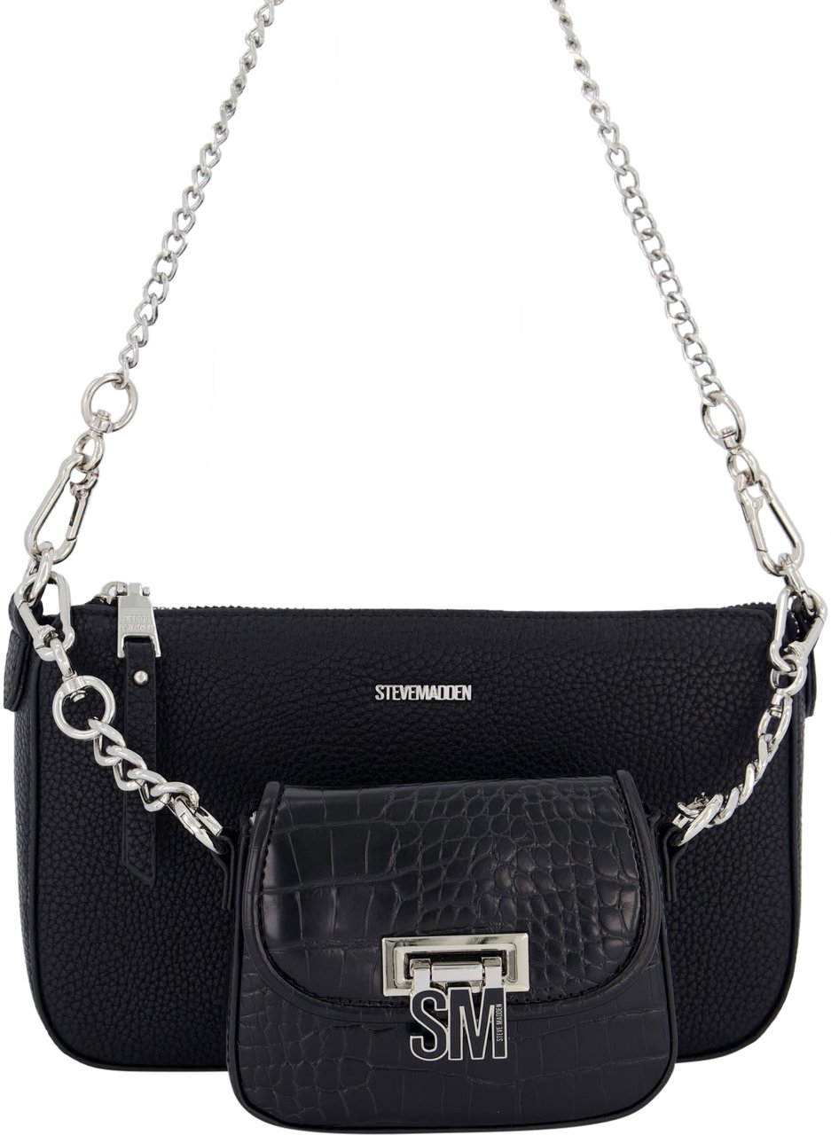Steve Madden Dames Bnaim Crossbody bag Zwart