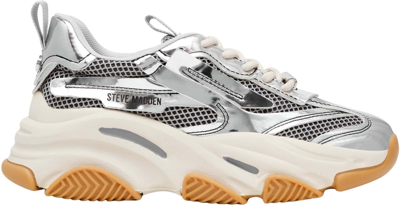 Steve Madden Possession-E Sneaker Zilver