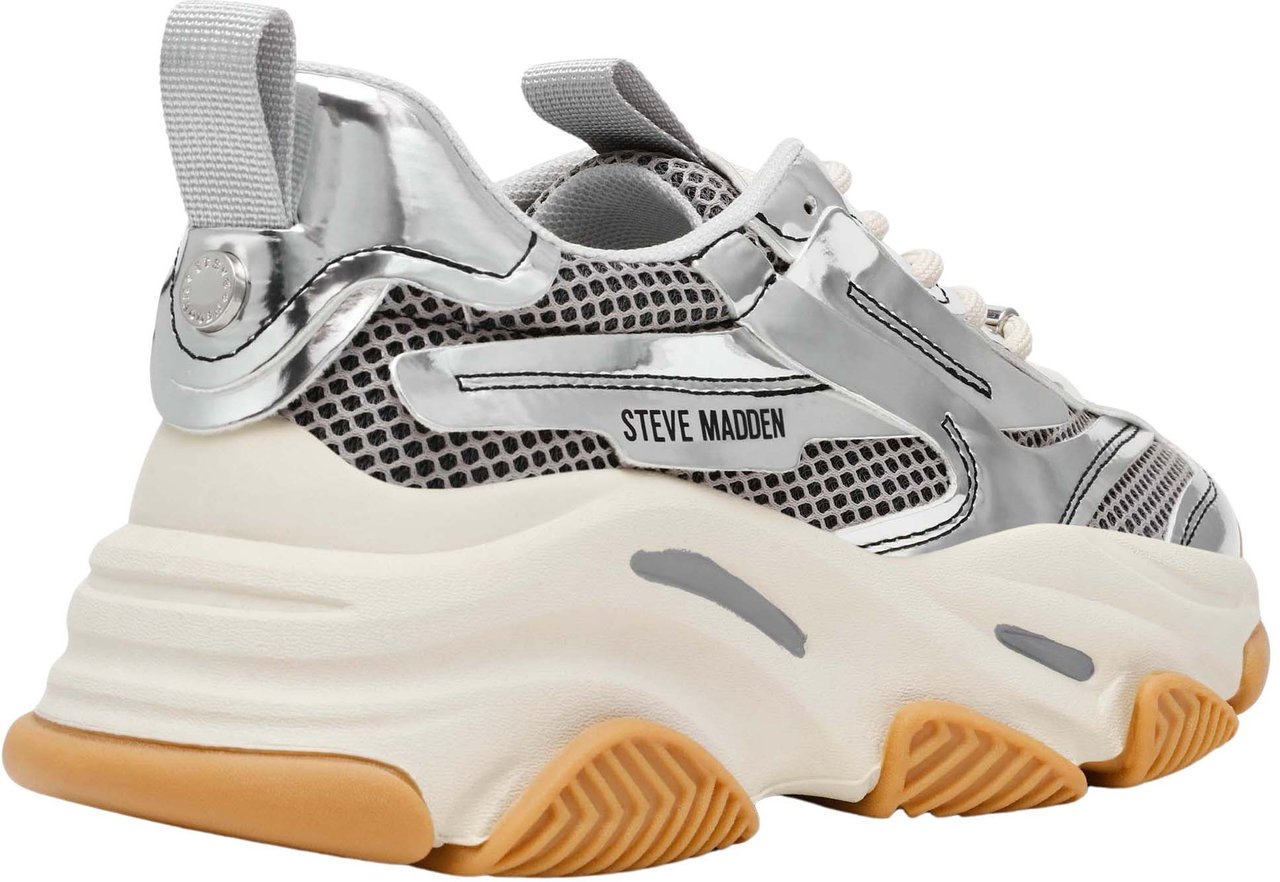 Steve Madden Possession-E Sneaker Zilver