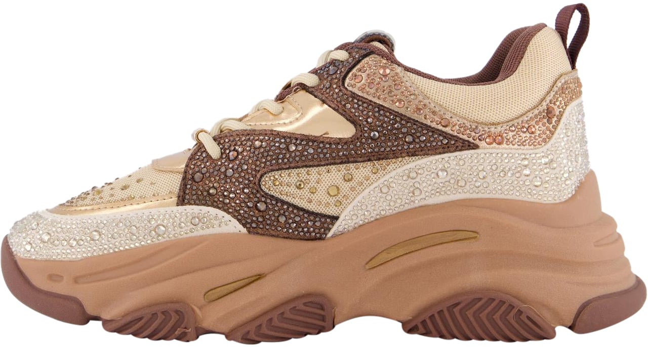 Steve Madden Dames Privy Sneaker Beige