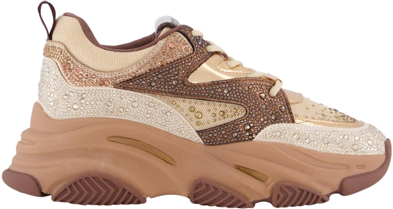 Steve Madden Dames Privy Sneaker Beige
