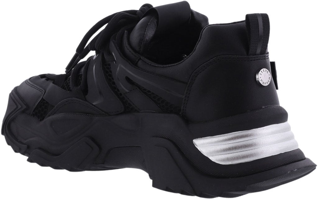 Steve Madden Dames Kingdom Sneaker Zwart Zwart