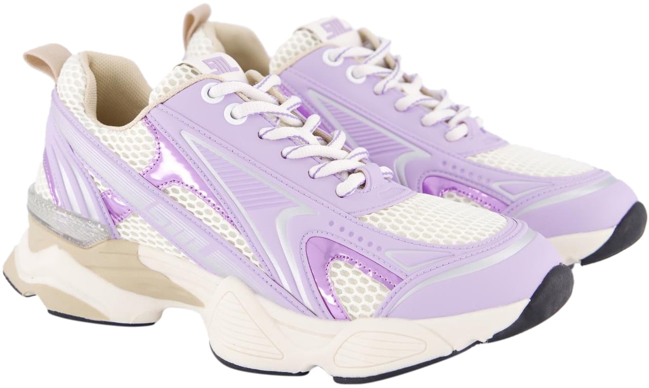 Steve Madden Dames Speedster-E Sneaker Paars Geel