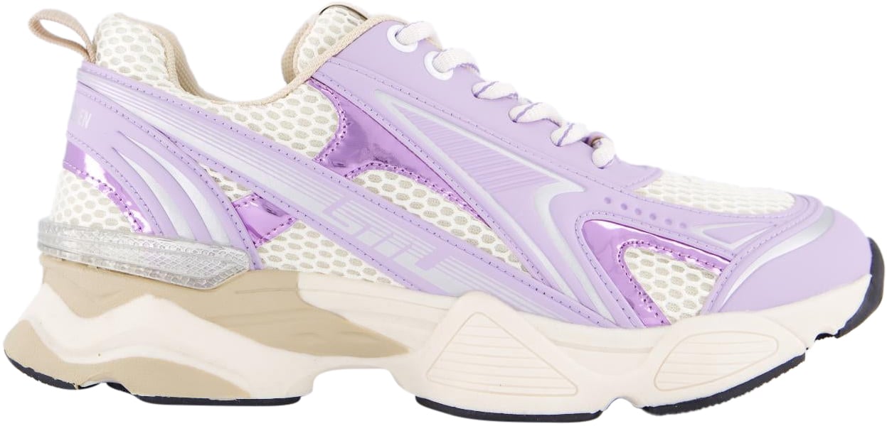Steve Madden Dames Speedster-E Sneaker Paars Geel