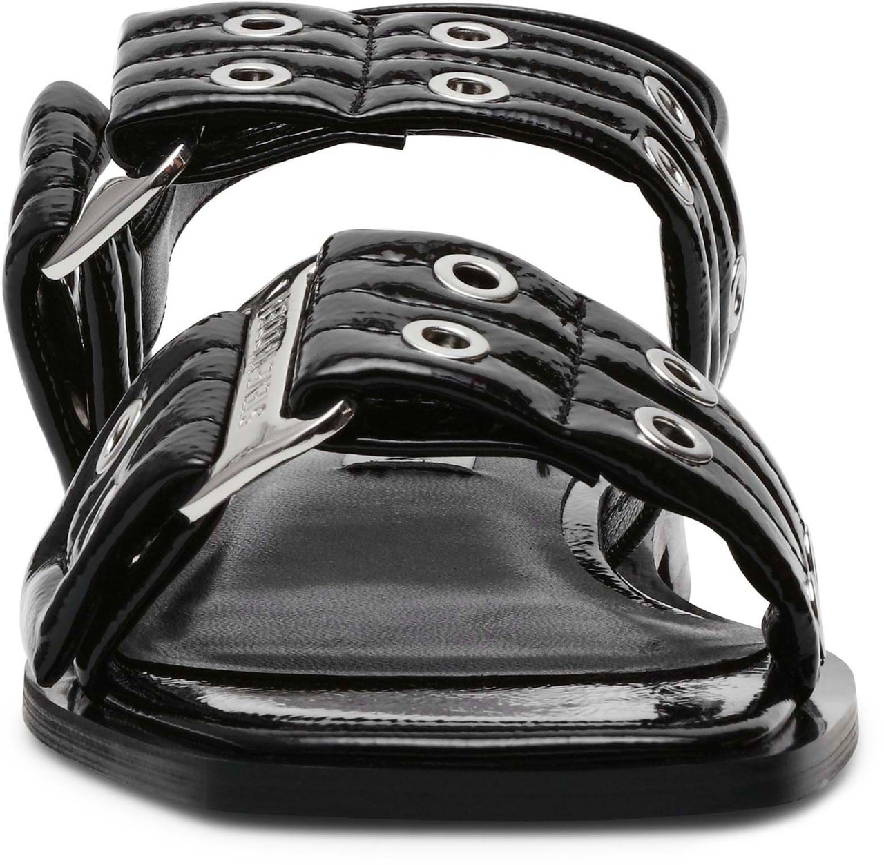 Steve Madden Saria-E Black Patent Zwart