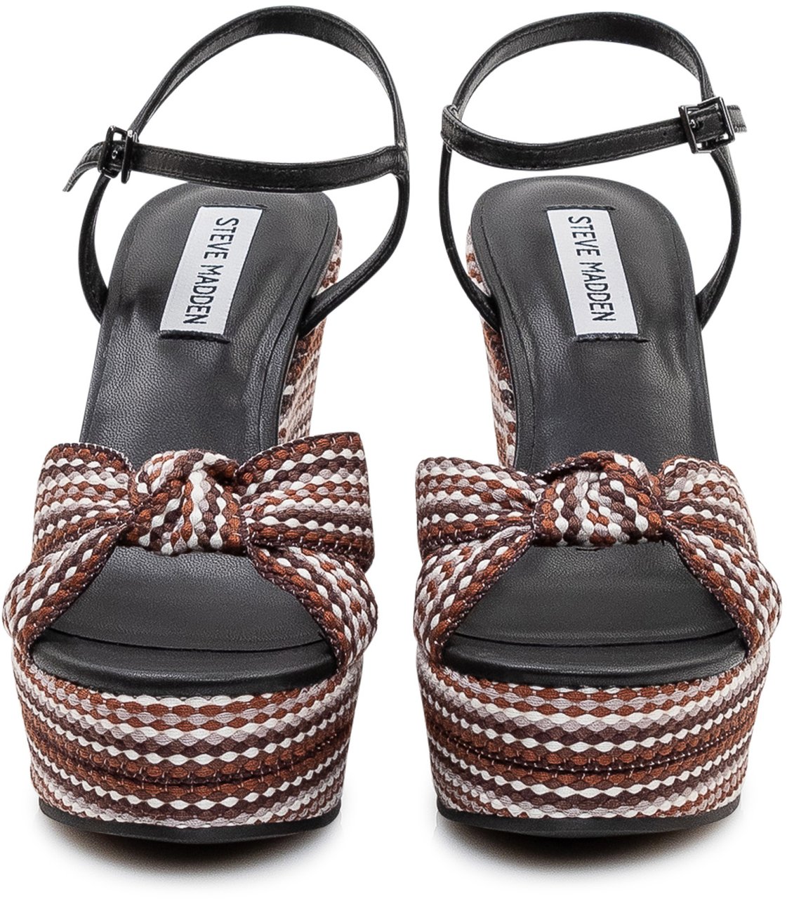 Steve Madden Sandali con Zeppa e Fasce Incrociate Bruin