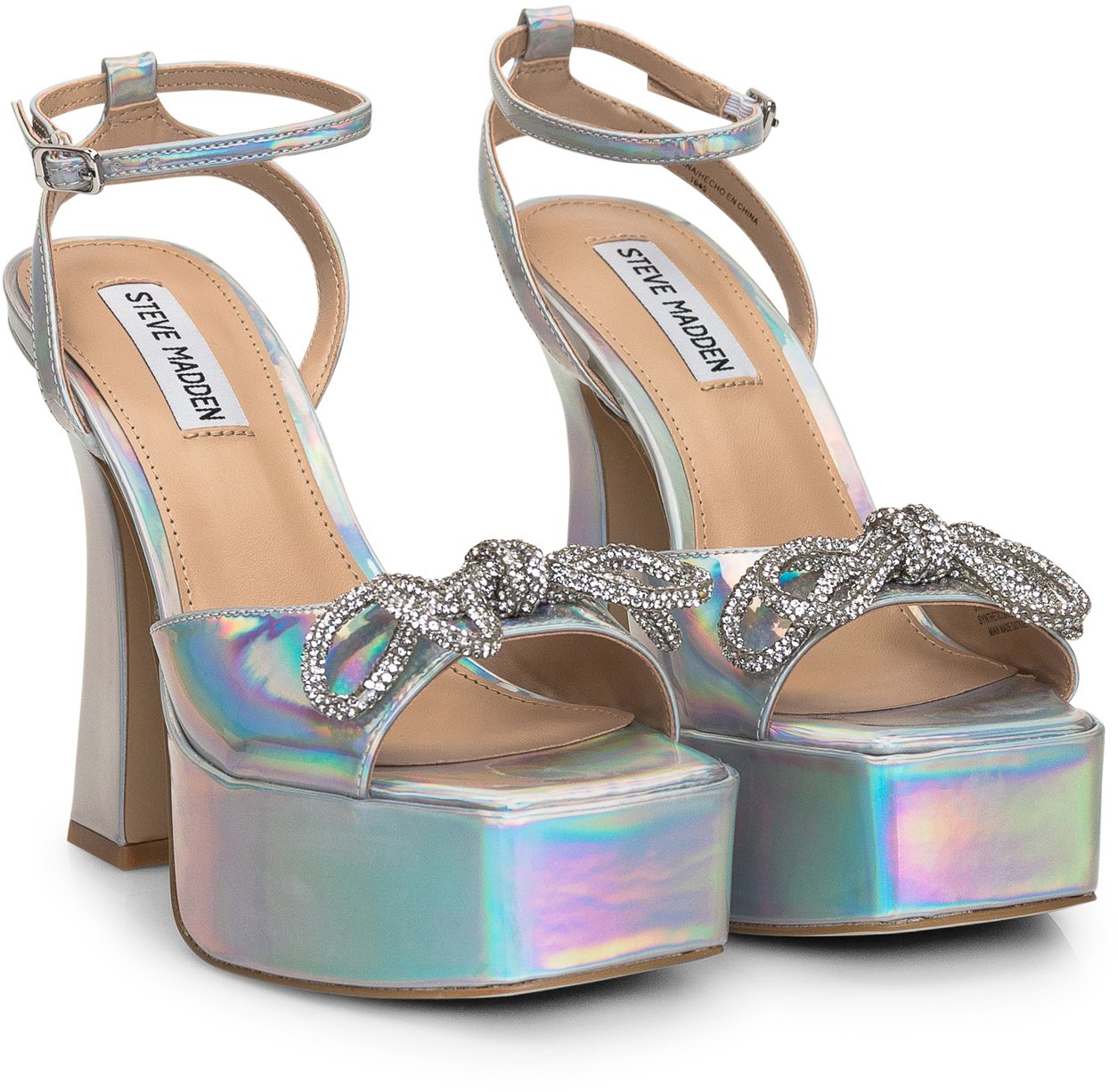 Steve Madden Sandalo Platform Darla Zilver
