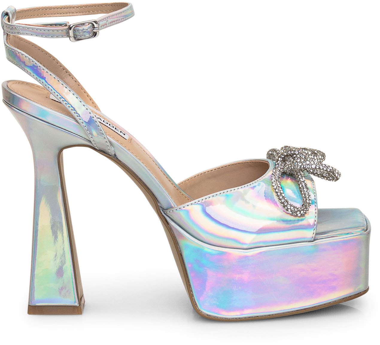 Steve Madden Sandalo Platform Darla Zilver