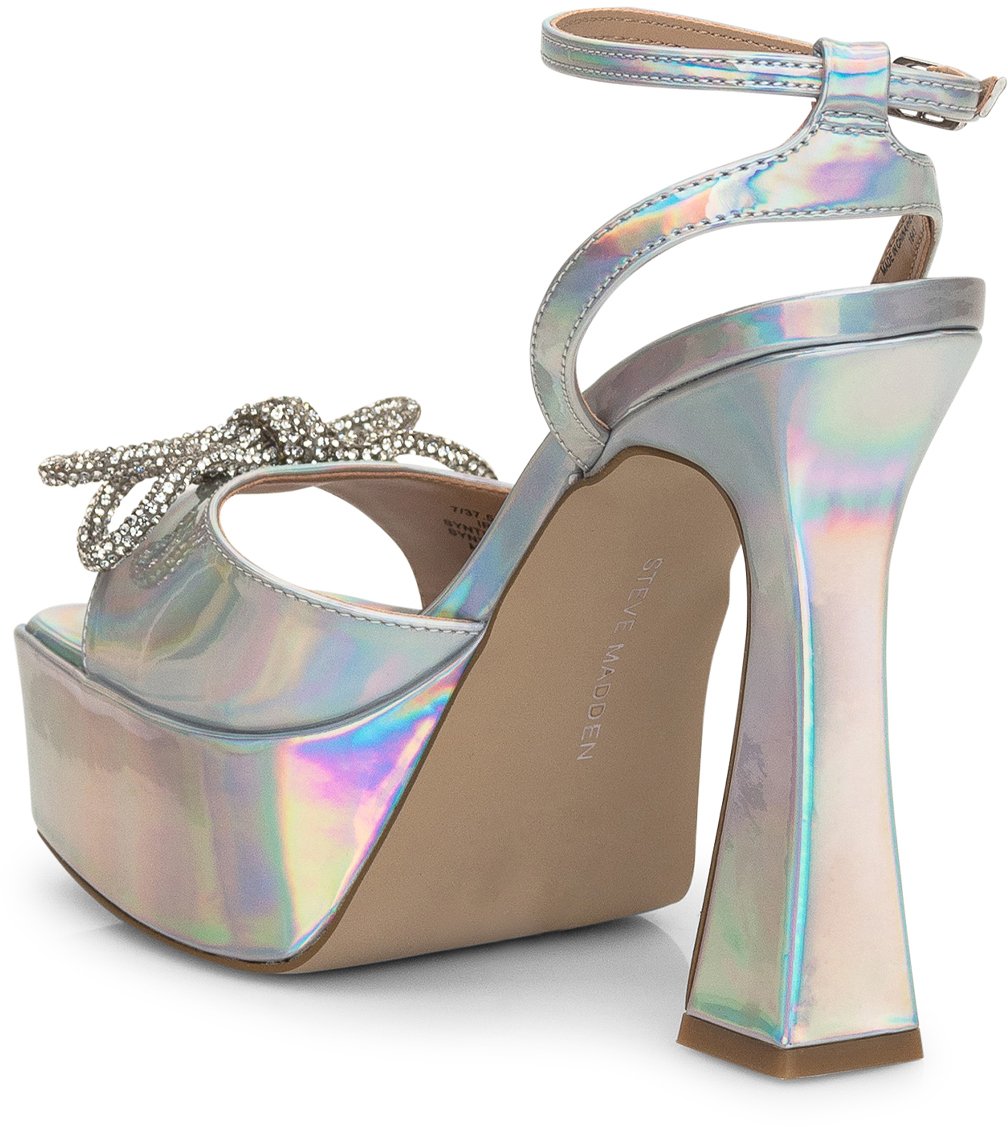 Steve Madden Sandalo Platform Darla Zilver