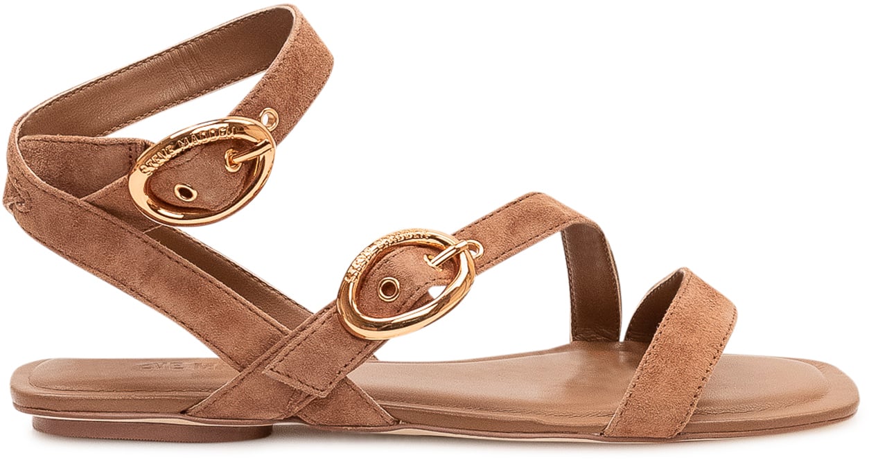 Steve Madden Sandali Karmin con Cinturini e Fibbia Beige