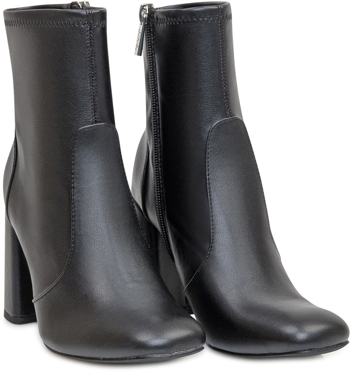Steve Madden Stivale con Tacco Zwart