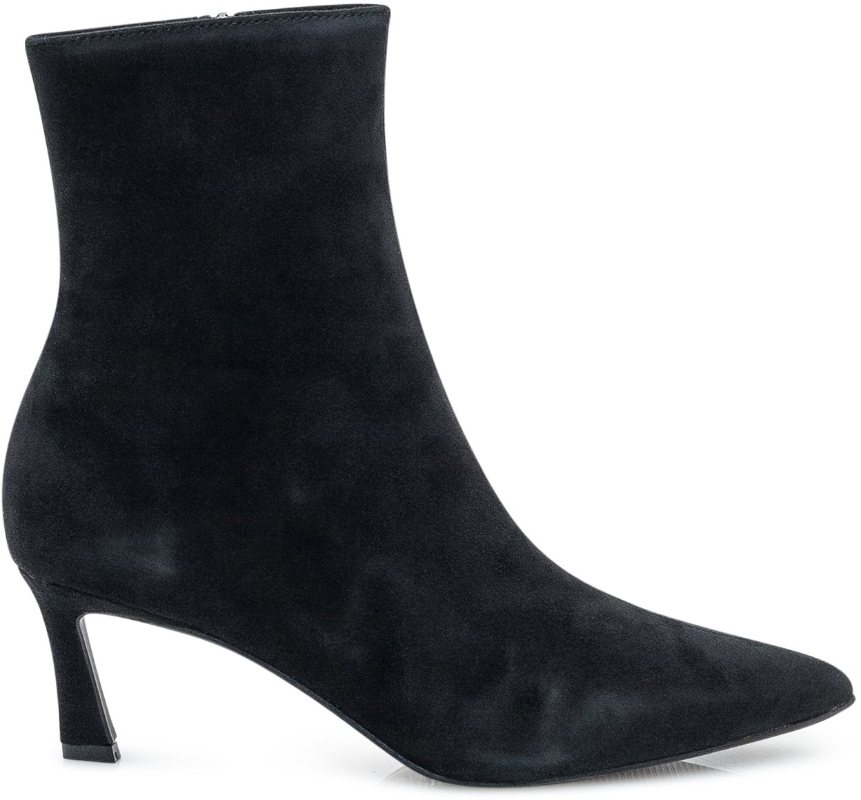 Steve Madden Steve Madden Stivaletti in Camoscio con Tacco Medio Zwart