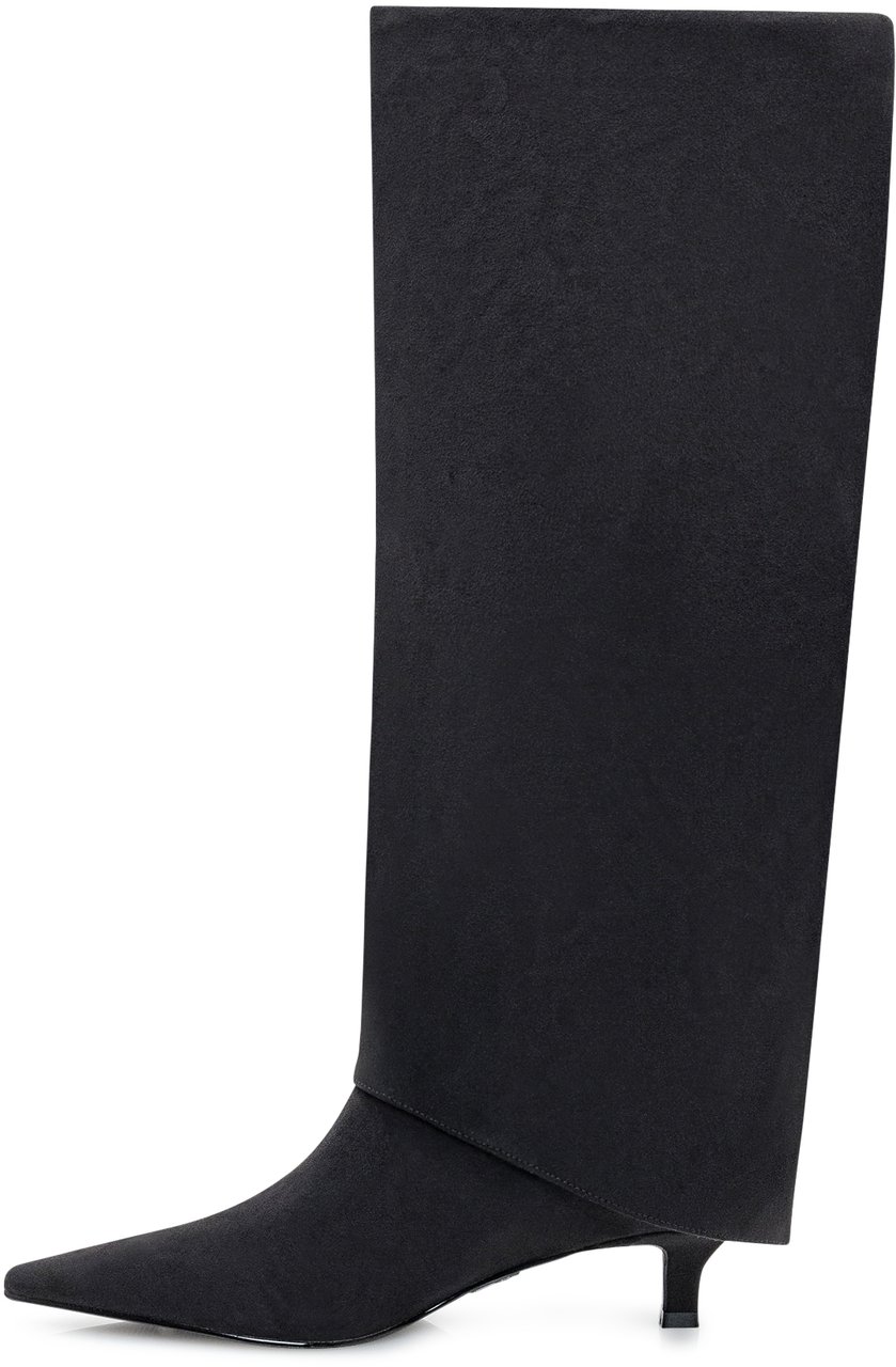 Steve Madden Stivali Alti Steve Madden con Kitten Heel Zwart