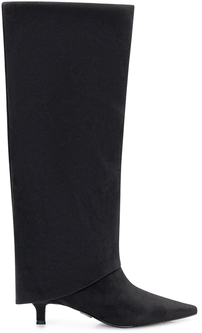 Steve Madden Stivali Alti Steve Madden con Kitten Heel Zwart