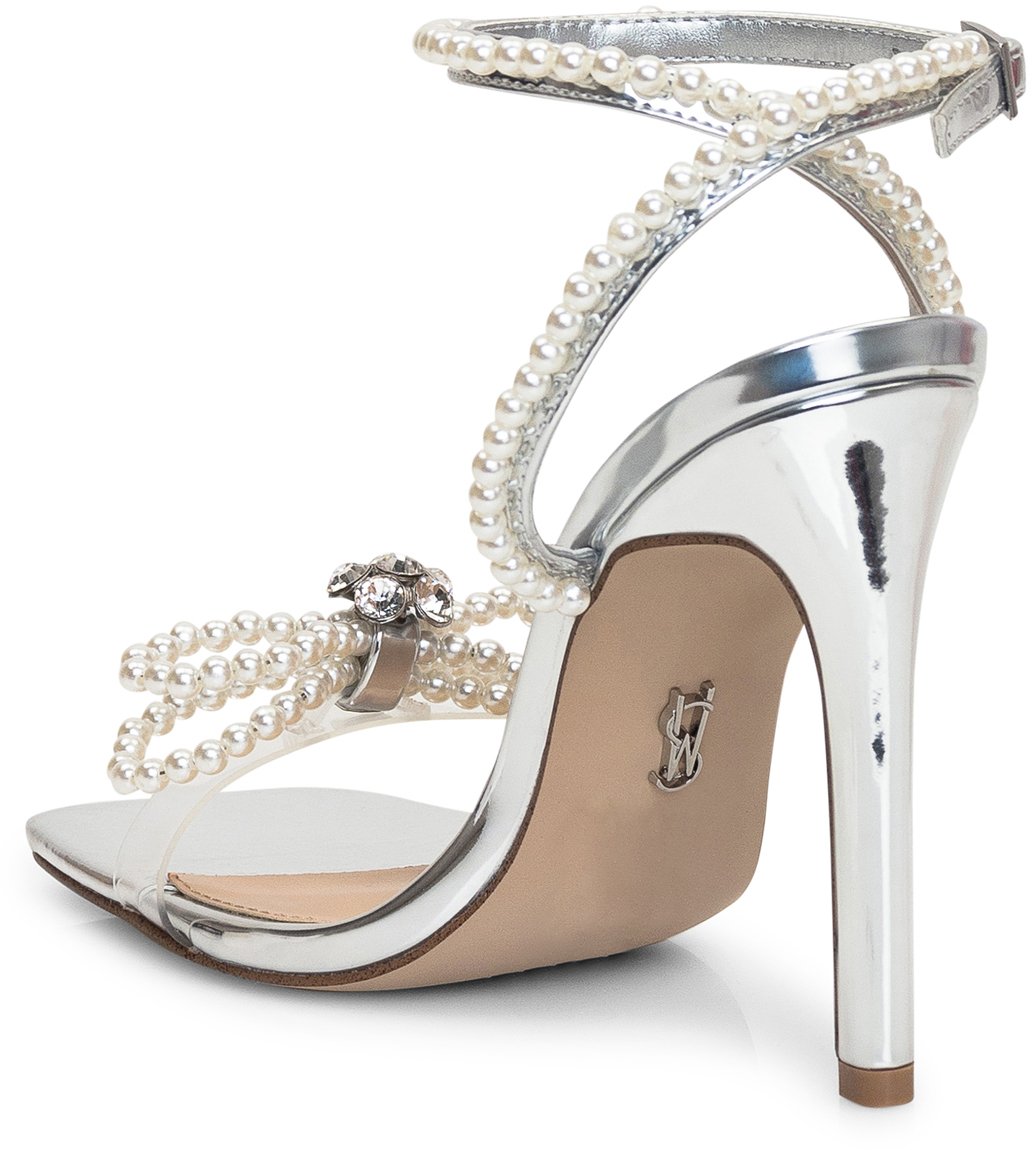 Steve Madden Sandalo con Perle Zilver