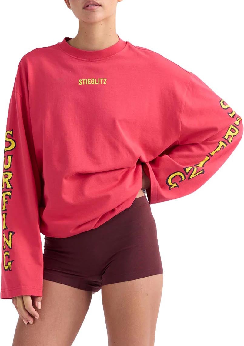 Stieglitz - Safira Wide Skate Longsleeve - S2602027 - Red Rood