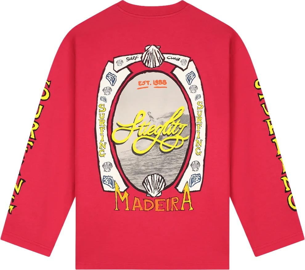 Stieglitz - Safira Wide Skate Longsleeve - S2602027 - Red Rood