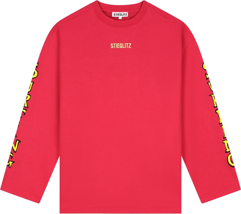 Stieglitz - Safira Wide Skate Longsleeve - S2602027 - Red Rood