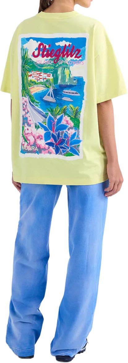 Stieglitz Stieglitz - Heloisa Oversized T-shirt - S2602042 - Yellow Geel