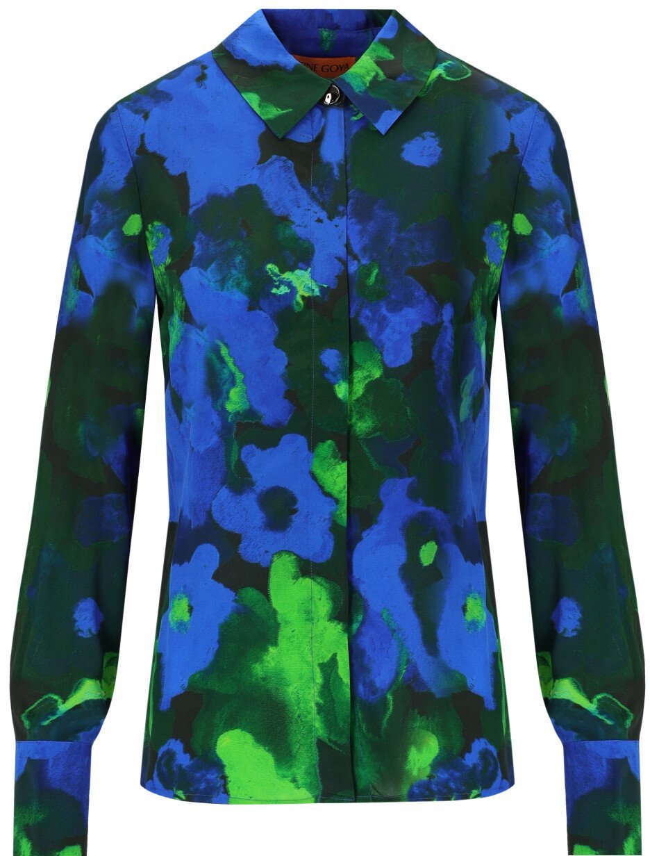 Stine Goya STINE GOYA RIJA AND GREEN SHIRT Blauw