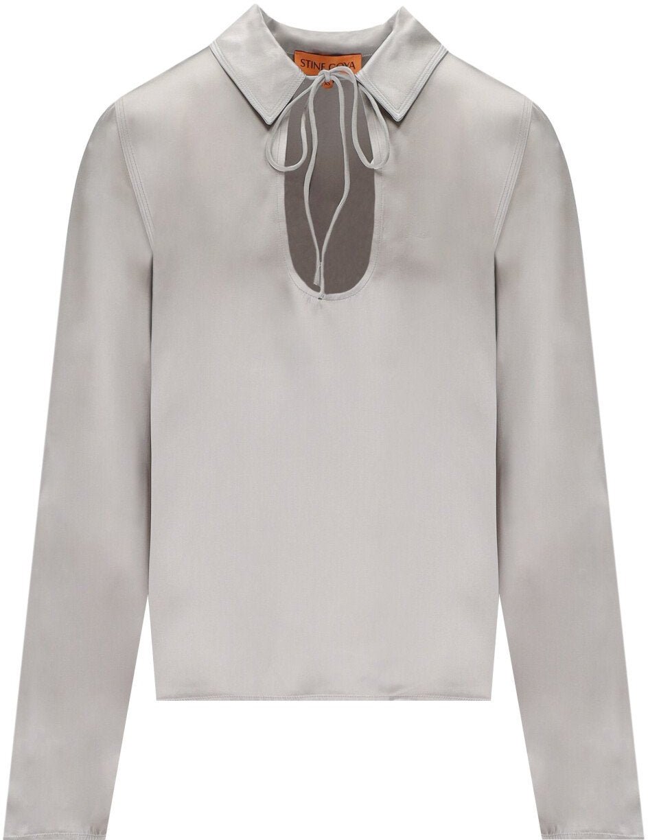 Stine Goya STINE GOYA KLIVE GREY BLOUSE Grijs