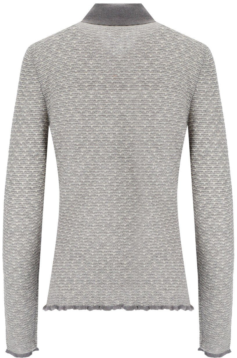 Stine Goya STINE GOYA BOBBI GREY CARDIGAN Grijs