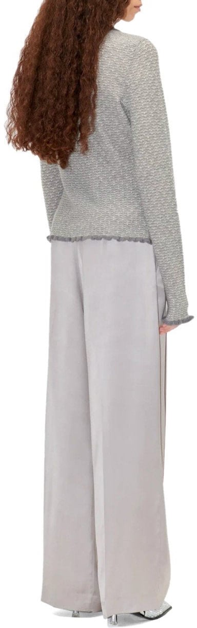 Stine Goya STINE GOYA BOBBI GREY CARDIGAN Grijs