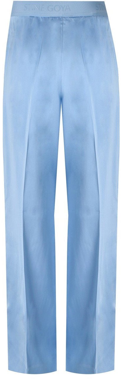 Stine Goya STINE GOYA CIARA WIDE LEG LIGHT BLUE PANTS Lichtblauw