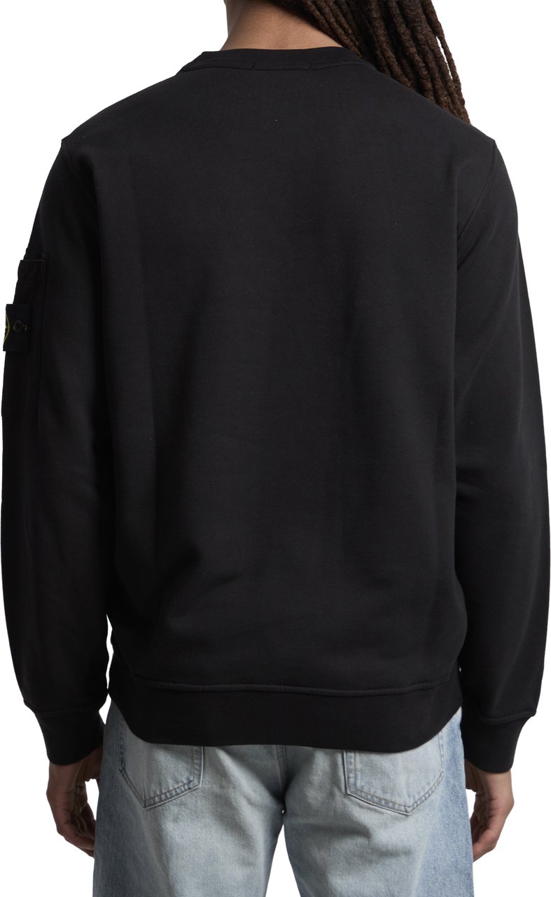 Stone Island Crewneck sweatshirt Zwart