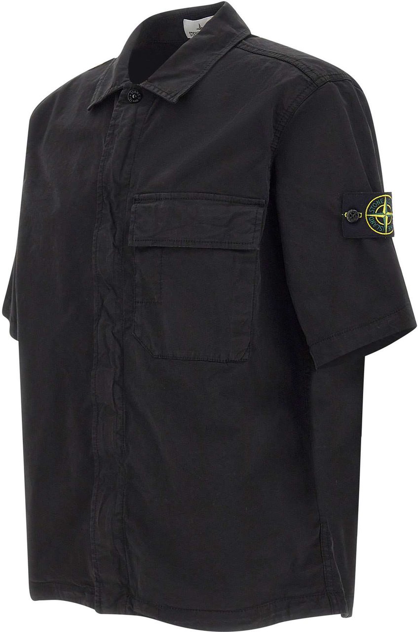 Stone Island Shirts Black Zwart