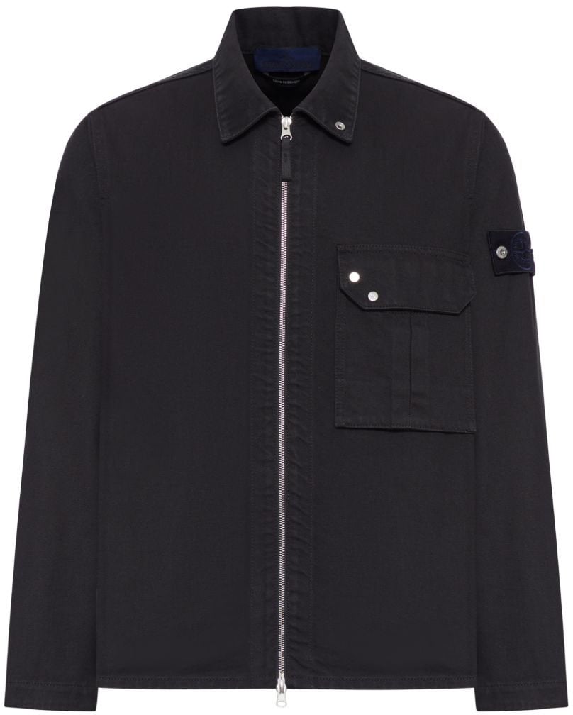 Stone Island Coats Black Zwart