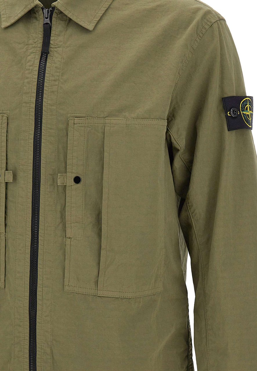 Stone Island Jackets Green Donkergroen
